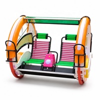 Manège Électrique pour Adultes et Enfants, Utilisation Intérieure et Extérieure, Parc d'Attractions