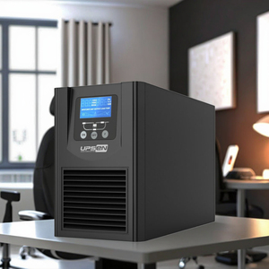 Upsen thông minh LCD hiển thị 1KVA 220VAC tinh khiết Sine Wave 0 Thời gian chuyển Single phase HF trực tuyến không có Break DSP <span class=keywords><strong>UPS</strong></span> để sử dụng nhà - Product Image 3