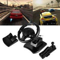 Volant de jeu programmable certifié CE C-STAR, moteur à vibrations de 27 cm de diamètre, plug & play, pour PC/Android