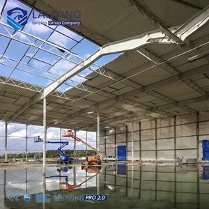 Bâtiment commercial en structure d'acier préfabriquée, bureau, centre commercial, hôtel, solution de conception personnalisée, marque SYLY, garantie 1 an - Product Image 2