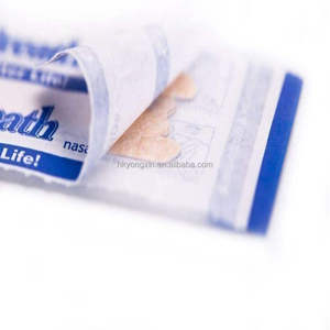 <b>Plastic</b> Logo Design Digital Breathable Starter Kit Lavender Customized Private Label Anti-Snoring Silk Transparent Nasal <b>Strips</b> - Product Image 6