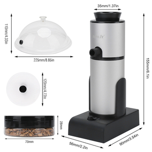 Boruit nouveau pistolet fumeur <span class=keywords><strong>froid</strong></span> portable cuisine moléculaire Cocktail Steak pistolet fumé <span class=keywords><strong>sciure</strong></span> ensemble d'outils de cuisine - Product Image 6