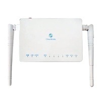 ONT/ONU XPON F663NV9 Usado, Versión Original en Inglés, 2GE 2FE 1TEL 5DBI, Wi-Fi 4G 3G, Fibra Óptica Blanca, 1 Año de Garantía