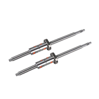 Prix usine Double écrous 3206 jeu de vis à billes avec longueur 550mm 700mm 1000mm C7 vis et roulement à billes pour Kit de routeur CNC