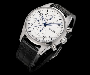 Nouvelle montre mécanique pour homme avec cadran noir et verre saphir - Product Image 2