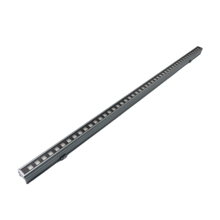 DMX512RGB Landscape Outdoor Building Decoration LED Pixel Bar Light 48pcs/8Pixels/Meter DC24V IP65 Wall Washers
