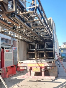 中国品牌二手建筑升降机乘客升降机，用于带有核心电机齿轮齿轮箱组件的建筑材料 - Product Image 6
