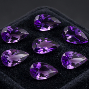 Aigue-marine naturelle africaine de qualité supérieure, forme poire 11x9mm, pierre précieuse en vrac pour la fabrication de bijoux, vente en gros - Product Image 2
