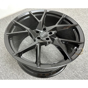 Jantes en alliage d'aluminium forgé concaves YJOY de 18 <span class=keywords><strong>à</strong></span> 22 pouces, finition noire, design multi-branches pour Audi TT RS/RS3 B9/RS5 Coupé/RS6 - Product Image 4