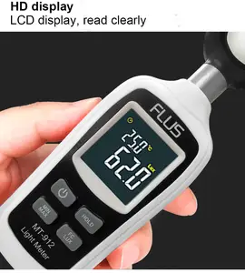 חם מוצרים חדשים צבע Lcd תצוגת אור Lux אור הדיגיטלי מד