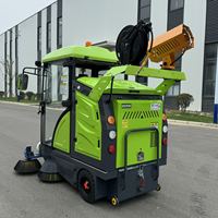 Véhicule de nettoyage de voirie industriel extérieur, aspirateur de sable, de feuilles et de poussière, électrique, Chine, haute qualité, autopropulsé, à monter