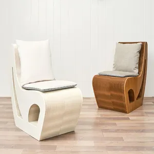 Canapé en papier canapé pliant canapé d'angle de salon en papier artisanal écologique un à trois sièges