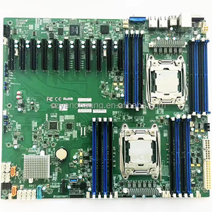 Supermicro x10drx máy chủ Bo mạch chủ X99 Dual-Socket 11 <span class=keywords><strong>PCIe</strong></span> X8 khe cắm dual Gigabit <span class=keywords><strong>card</strong></span> mạng hỗ trợ E5-2600v3v4 Bộ vi xử lý - Product Image 1
