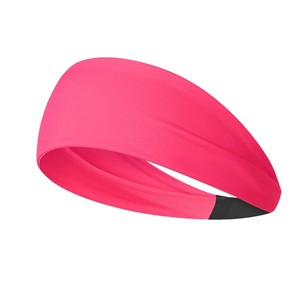 10cm Widen Satin <b>Yoga</b> <b>Headband</b> Thin Pilates Sports Sweatband Non-Slip Dry Summer Protection Low MOQ Stretchy Polyester Material - Product Image 4