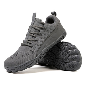 Zapatos de senderismo de malla para hombre, con puntera ancha, antideslizantes, transpirables, para caminar y hacer trekking. - Product Image 3