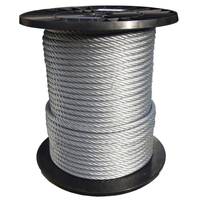Câble en acier inoxydable SS304 de 12 mm, câble de suspension en acier, corde en acier utilisée pour diverses applications