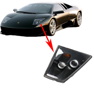 ไฟหน้าซ้ายและขวาสำหรับ Murcielago, หมายเลขอะไหล่แท้ 413941031A, ไฟหน้า LED Lamborghini Murcielago มือสองของแท้ ซ้ายและขวา - Product Image 1