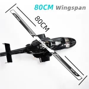 Helicóptero RC FLYWING FW450L Big <span class=keywords><strong>Airwolf</strong></span> GPS 2.4G RC 6CH 450-Class, Modelo de Avión Eléctrico RTR, Juguete Radiocontrolado Mejorado - Product Image 3