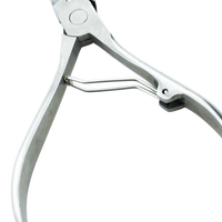 Pince à cuticules bec de faucon pour ongles incarnés, coupe-ongles dur en acier inoxydable, kit d'outils de pédicure, couteau