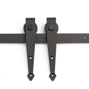 WEKIS Herraje de Puerta Corredera para Armario de 24'' a 72'', Forma de Flecha, para Puerta Doble, Alta Calidad, Gran Venta - Product Image 5