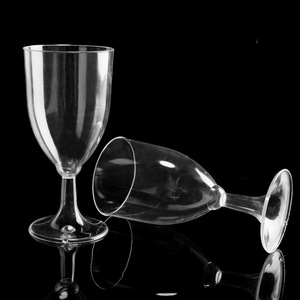 Disposable Integrated Red <strong>Wine</strong> <strong>Glass</strong> Thickened Transparent Goblet Cocktail <strong>Glass</strong> <strong>Plastic</strong> for <strong>Glass</strong> Thickened - Product Image 4
