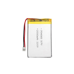 Batterie rechargeable au lithium polymère 704060 3.7V 2000mAh 7.4V LP704060 Li-polymer Lipo Batterie Akku - Product Image 3