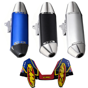 Silencieux d'échappement de moto 51 mm 4T Escape Moto Dirt Bike Scooter <span class=keywords><strong>Motocross</strong></span> Universel pour KTM EXC CRF150 EXC WR450 RC390 - Product Image 1