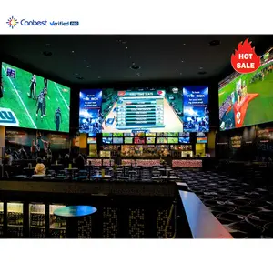 P1.2 P1.5 P1.8 layar Led iklan kelab malam dalam ruangan layar Led untuk olahraga Bar restoran klub malam Pub Led Panel dinding Video