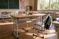 Meubles de salle de salle de classe Les bureaux en acier et en bois sont robustes et durables Vente directe en usine