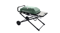 Barbecue portable pliable coréen moderne à gaz, cuisinière de camping antiadhésive avec thermomètre intégré, cadre en alliage d'aluminium pour fêtes en extérieur