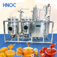 HNOC Industriële Dual-Effect Falling-Film Concentrator 1000l Vacuüm Kokosnoot Evaporator Machine