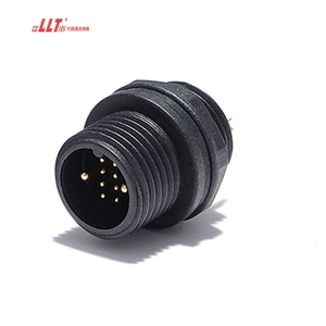 LLC M16ขั้วต่อกันน้ำแรงดันต่ำ2 + 8pin, Ip68แผงกันน้ำ - Product Image 5