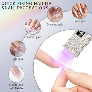 Lámpara UV Portátil para Uñas de Gel con Brillo, Recargable e Inalámbrica, Curado Rápido, Diamante - Product Image 5