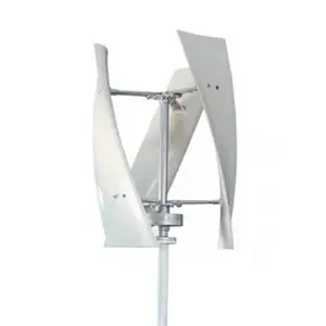 Low Start Speed Noise Home And Commercial Use Small Vertical Axis Micro Wind Turbine Disc Permanent Generator