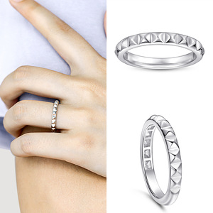 Bijoux en argent 925 personnalisables, collier, bagues et boucles d'oreilles - Product Image 5