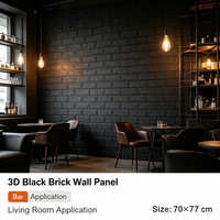 Autocollant mural européen à motifs géométriques 3D, décoration murale imperméable, panneau de protection mural souple, auto-adhésif, salle de bain, salle de sport