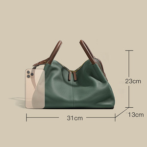 กระเป๋าถือหนังแท้สำหรับผู้หญิง งานแฟชั่นสั่งทำพิเศษ - Product Image 5
