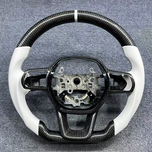 Volant en fibre de carbone forgé YTcarbon pour voitures de course sur <span class=keywords><strong>circuit</strong></span> Time Attack pour Civic Si Hatchback Type R - Product Image 2