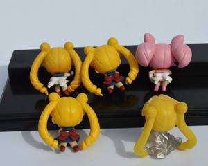 Ymj ฟิกเกอร์อนิเมะของเล่นฟิกเกอร์อนิเมะทำจาก PVC สะสมลายเซเลอร์เซเลอร์มูน5ชิ้น/เซ็ต - Product Image 3