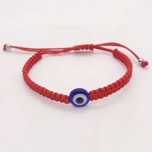 Pulsera de Macramé con <span class=keywords><strong>Hamsa</strong></span> y Ojo Turco, Brazalete de Moda - Product Image 2