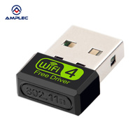 Tarjeta de Red Inalámbrica WiFi 4 de 150 Mbps, Adaptador WiFi de Alta Velocidad 802.11n para PC