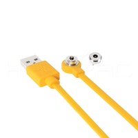 Conector magnético Hytepro Yellow de 2 pines con cable USB M523Y