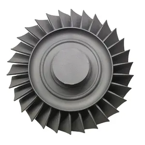 Cnc gia công nhà sản xuất 5 trục phay RC động cơ phản lực tuabin bánh xe máy móc bộ phận động cơ từ inconel