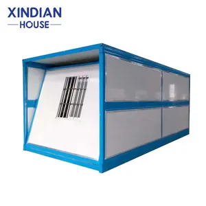 Xindian China Hot Selling Fast Installation Foldable Storage Container House Prefab hostel