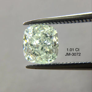 IGI certificado 1,02 quilates SI1 claridad débil verde brillante corte de cojín 100% diamantes sueltos naturales para anillos y uso de joyería OEM - Product Image 2