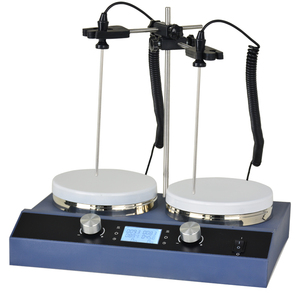 Hot bán dụng cụ phòng thí nghiệm Đĩa Hâm nhiệt độ cao hiển thị kỹ thuật số điện khuấy từ với chức năng sưởi ấm - Product Image 1