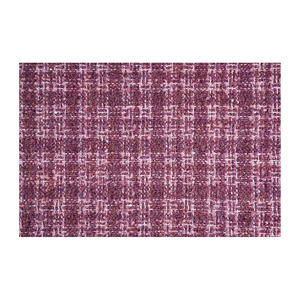 Tela Tweed de Primera Calidad Hecha en Corea, Color Borgoña y Rosa Pálido, Tejido Metálico de Lujo, OEM y ODM, Textil Tejido Personalizado - Product Image 1
