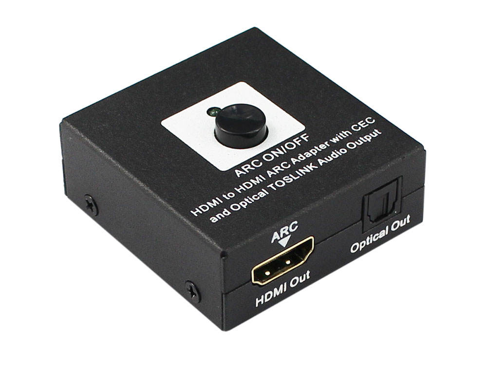 Support 1080P 3D HDMI to HDMI Optical Toslink RCA Audio Converter