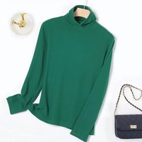 Support OEM/ODM Personnalisable – Nouvelle Collection Automne-Hiver – Pull Tricoté Épais Double Face en Velours Doux avec Manches Bouffantes Élastiques Style Européen