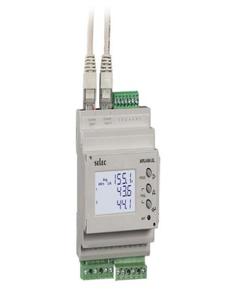 Selec MRJ4M-SL Rail Mount <b>Power</b> <b>Meter</b> with Multifunction <b>Plug</b>-N-Wire & RS485 Communication LCD Display 60-300V AC 70x90mm - Product Image 3